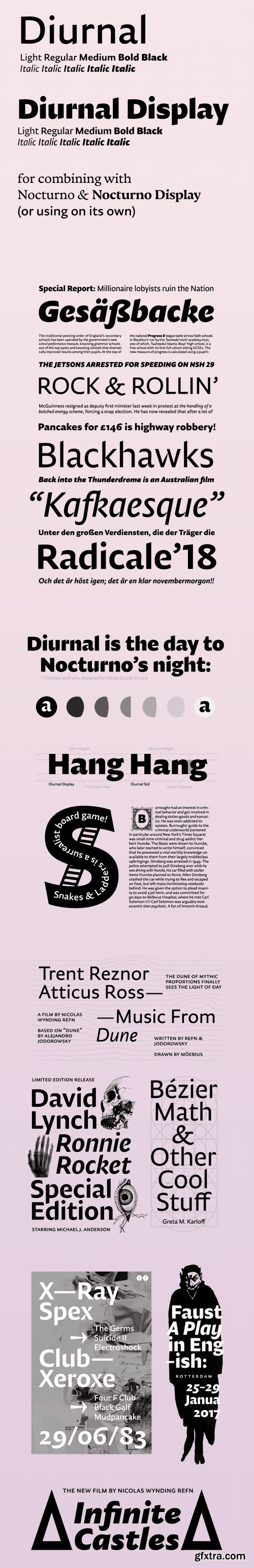 Diurnal Font Family