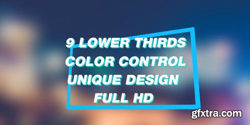 Premium Lower Thirds - After Effects