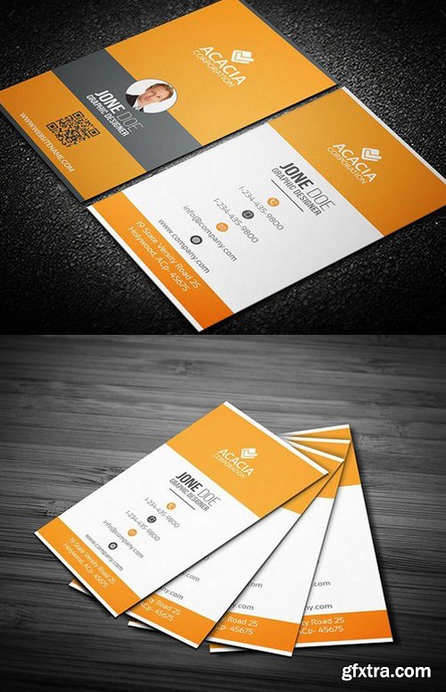 CM - Vertical Business Card 799738