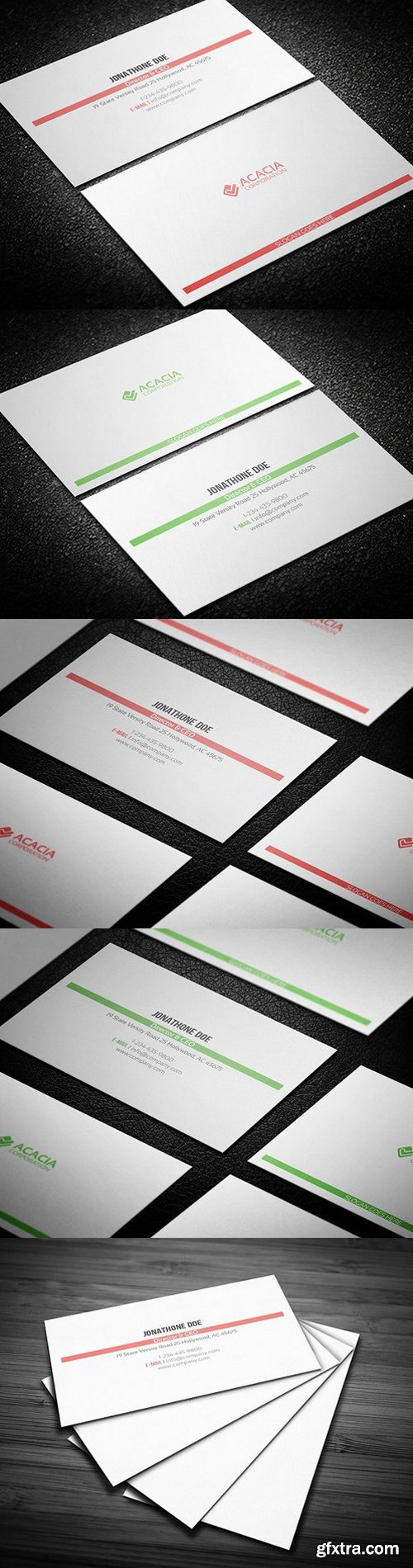 CM - Clean Business Card 837694