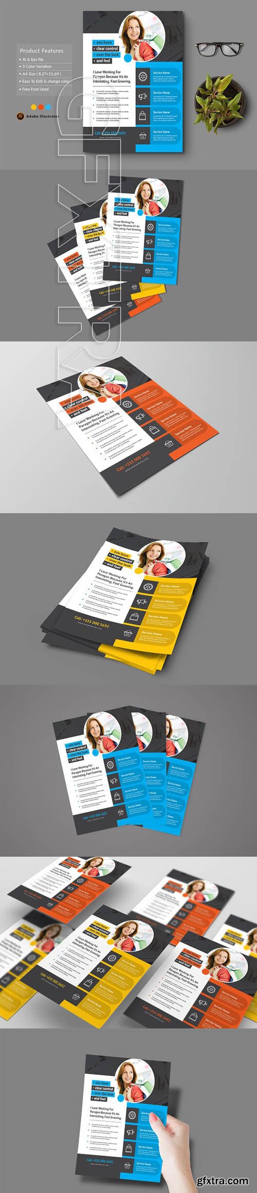 CM - Flyer Template 1532402