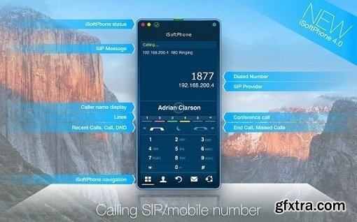 iSoftPhone Professional 4.1025 (Mac OS X)