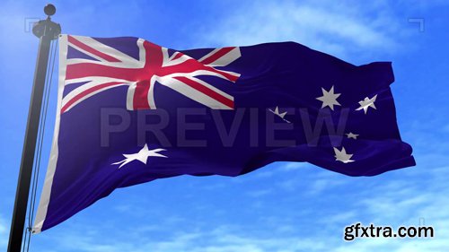 MA - Australian Flag Animation