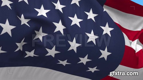 MA - USA Flag Animation