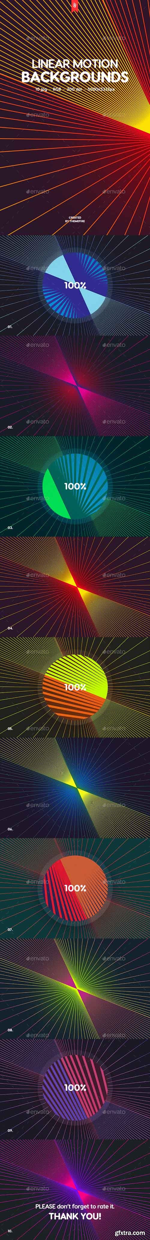 GR - Abstract Linear Motion Backgrounds 20081127