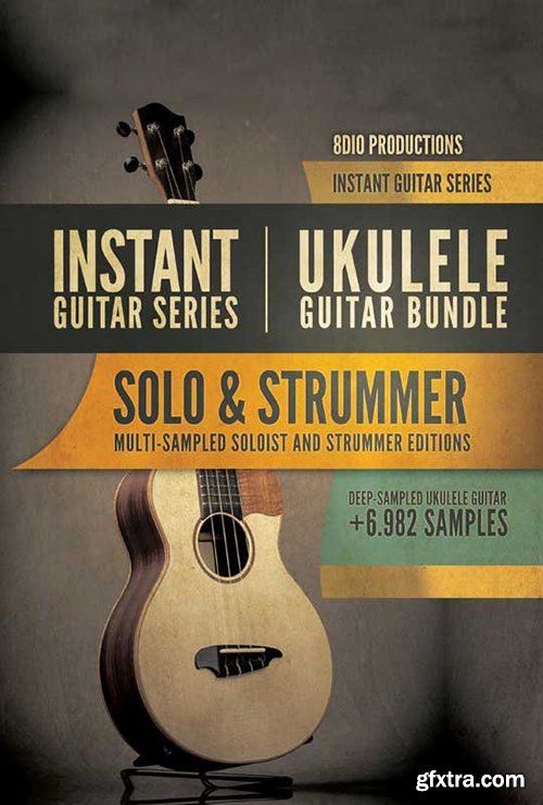 8Dio Instant Ukulele Guitar Bundle KONTAKT-FANTASTiC