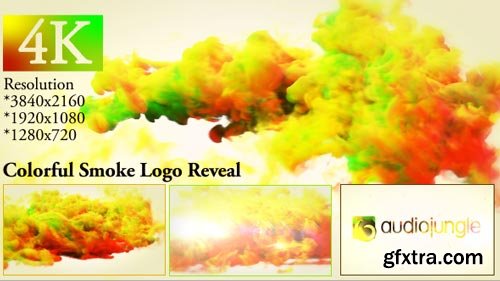 Videohive - Colorful Smoke Logo Reveal - 20000622