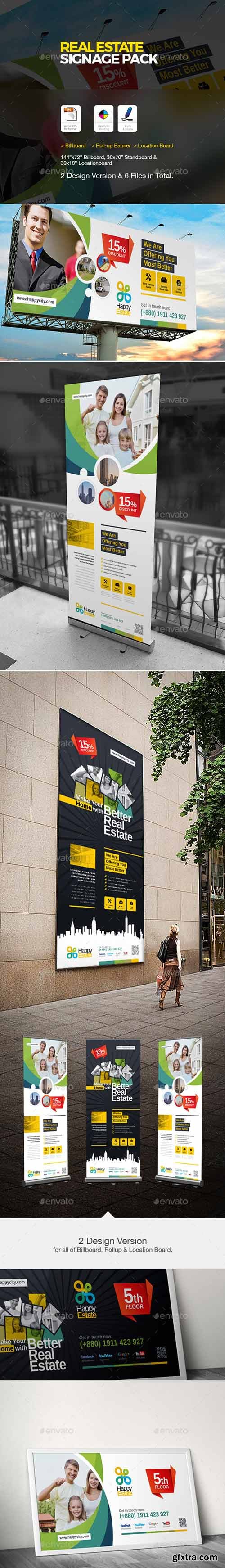 Graphicriver - Real Estate Signage Pack 12920301