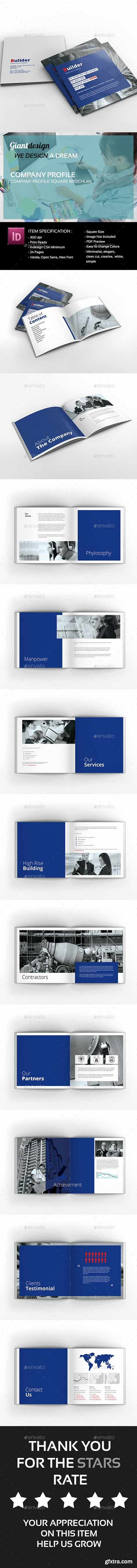 Graphicriver - Company Profile Square Brochure 20069229