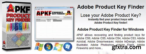 APKF Adobe Product Key Finder 2.4.6.0