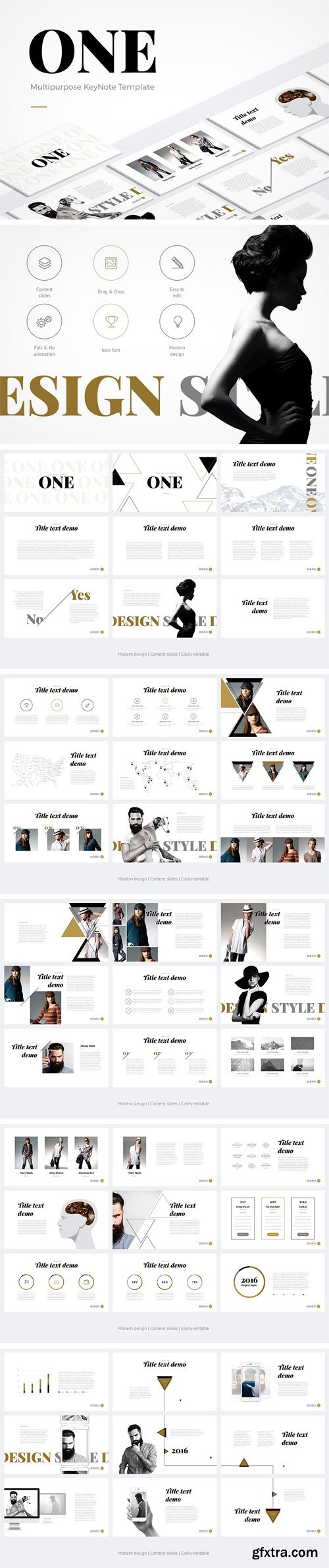 CM 1459779 - ONE Modern Keynote Template