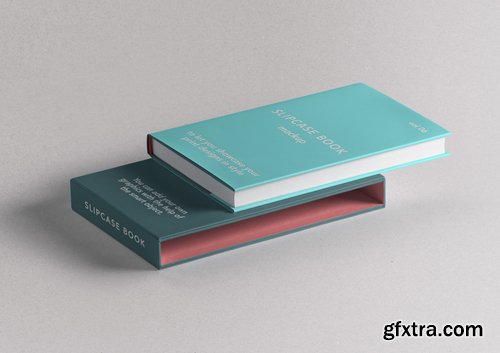 Psd Slipcase Book Mockup Vol 6