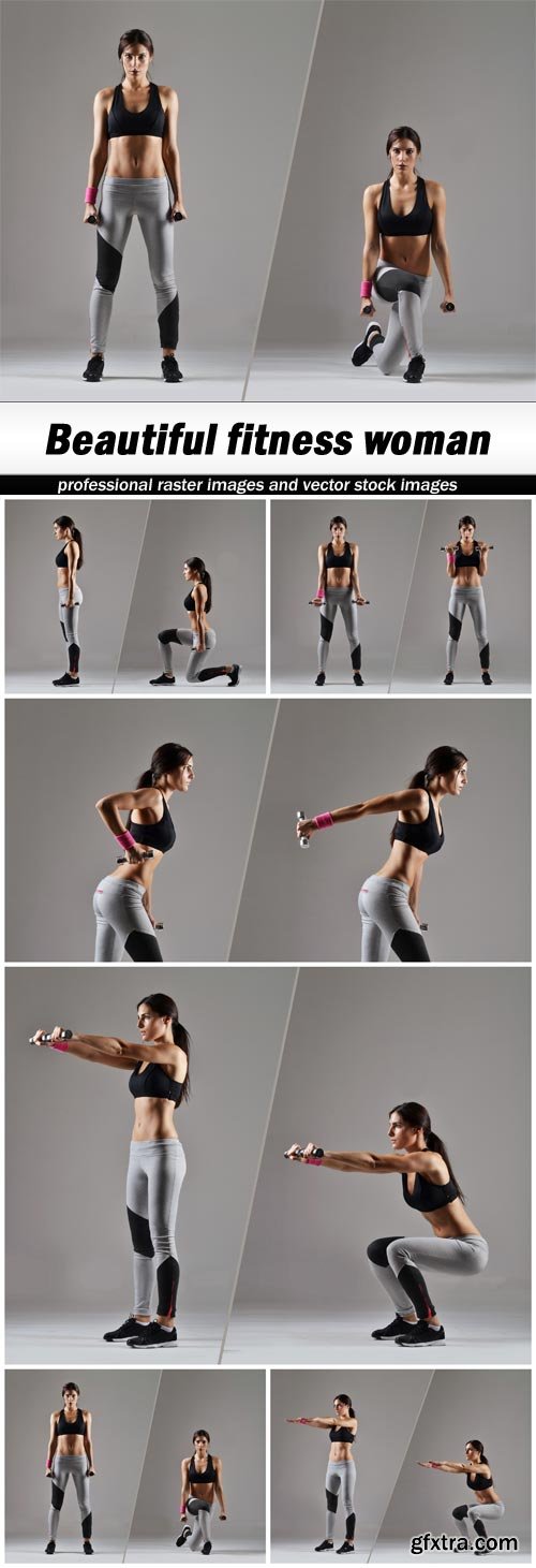 Beautiful fitness woman - 6 UHQ JPEG