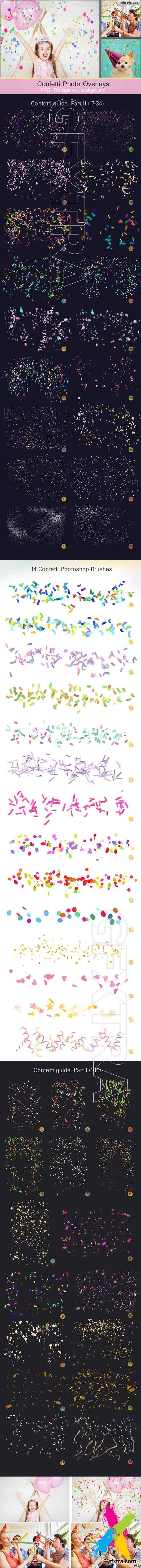 CM - Confetti overlays + PS brushes 1571697