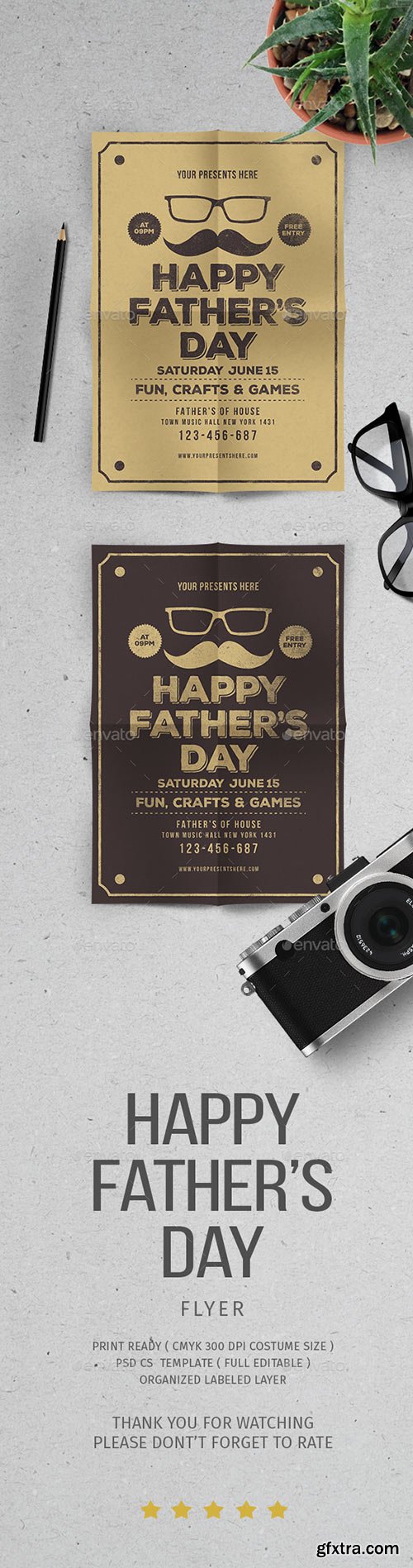 Graphicriver - Father\'s Day Flyer 20032718