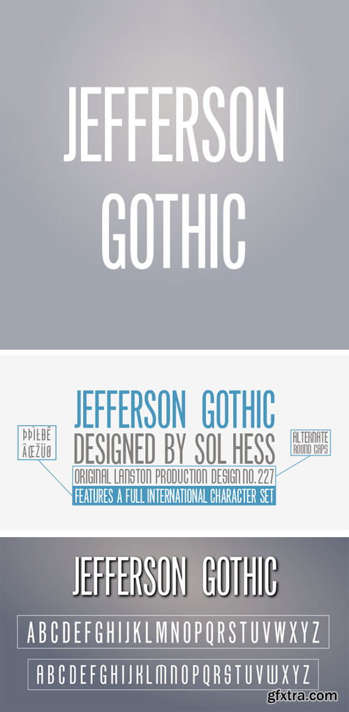 LTC Jefferson Gothic Font