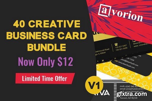 CM - 40 Business Card Bundle Only $12 1038089