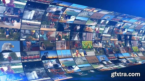 Videohive Video Wall Pack II 19677631