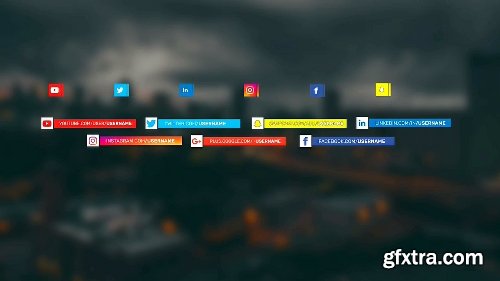 Videohive Social Lower Thirds 19892660