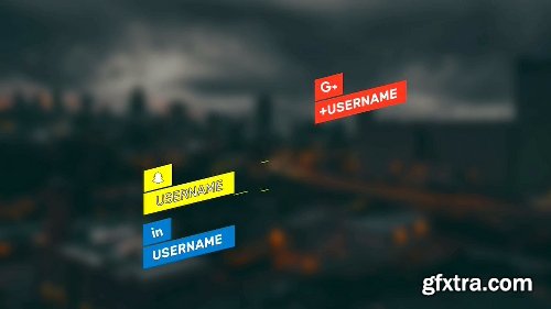 Videohive Social Lower Thirds 19892660