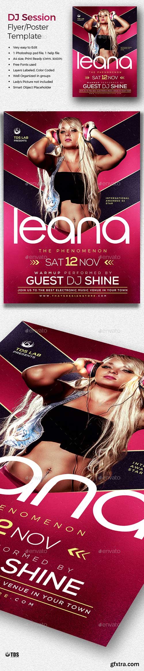 Graphicriver - DJ Session Flyer Template 20074549