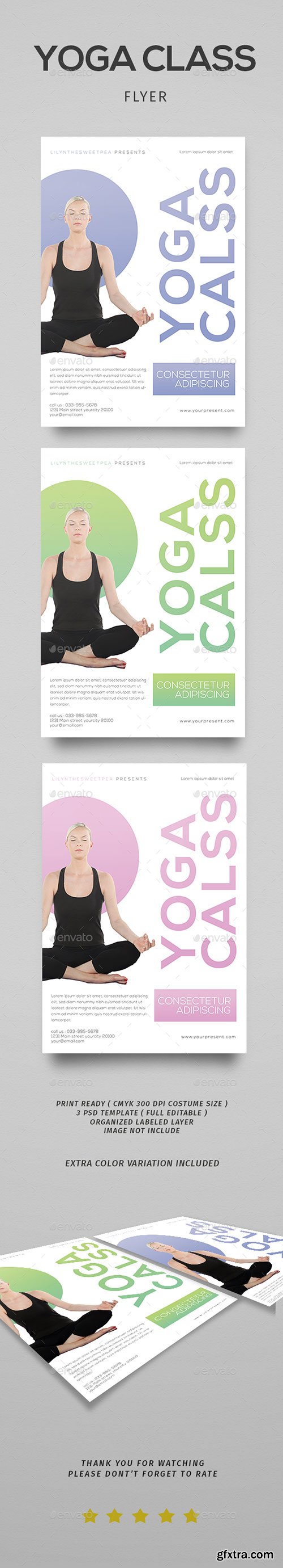 Graphicriver - Yoga class vol.3 19810362