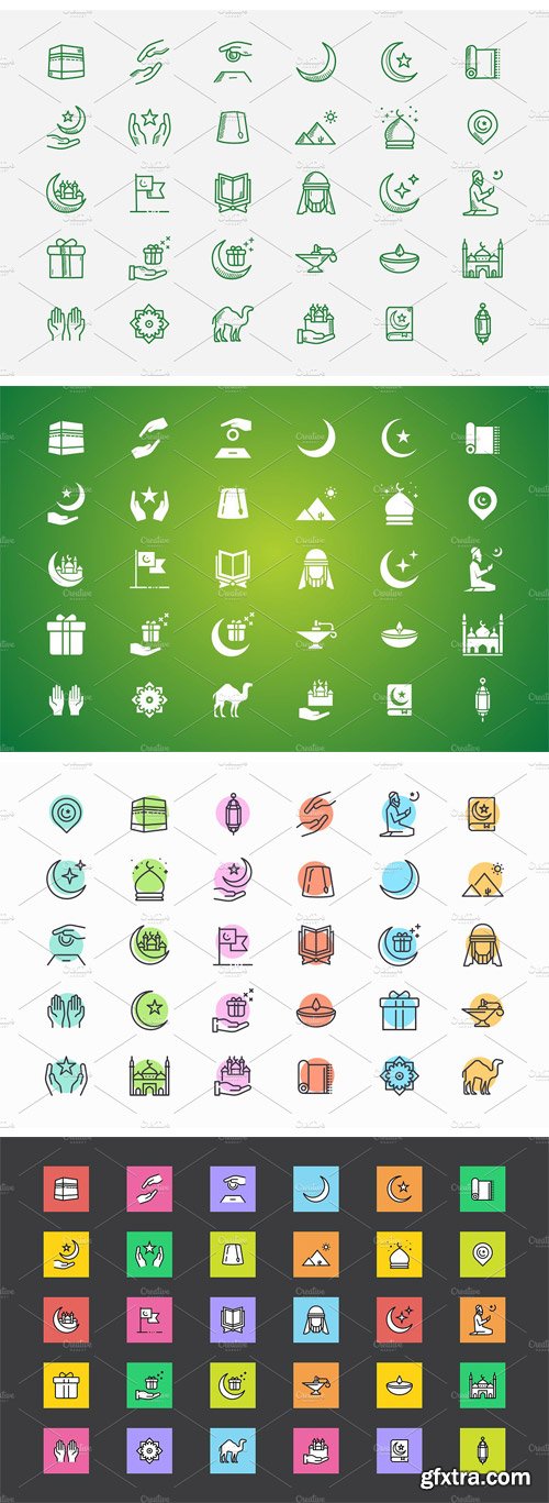 CM 1528075 - Ramadan Icon Bundle