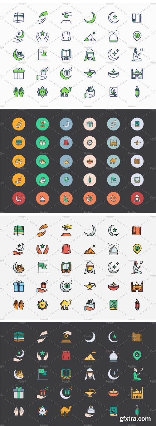 CM 1528075 - Ramadan Icon Bundle