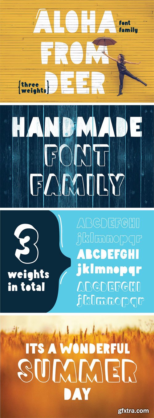 CM 1522804 - Aloha From Deer - Summer Font Family