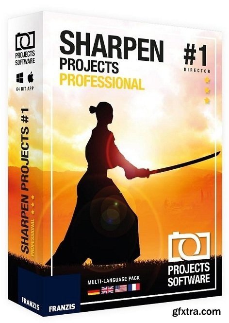 Franzis SHARPEN projects professional 1.16 Multilingual (Mac OS X)