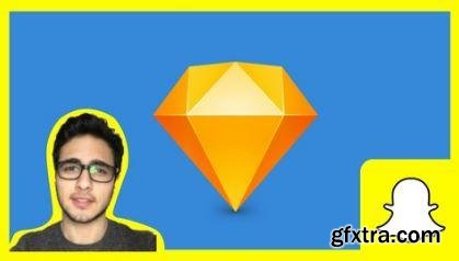 Learn Sketch 3 ( Design Snapchat in 5 steps & prototype )