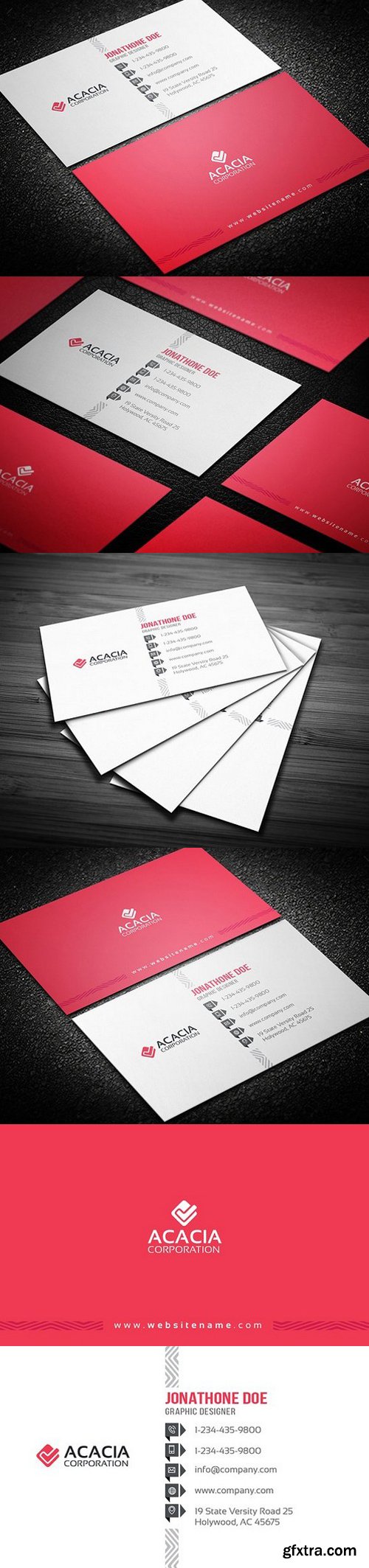 CM - Elegant and Sleek Business Card 887470