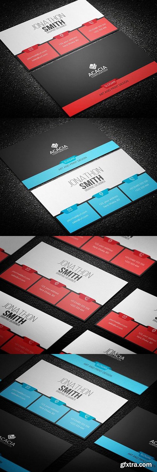 CM - Creative Business Card 858241