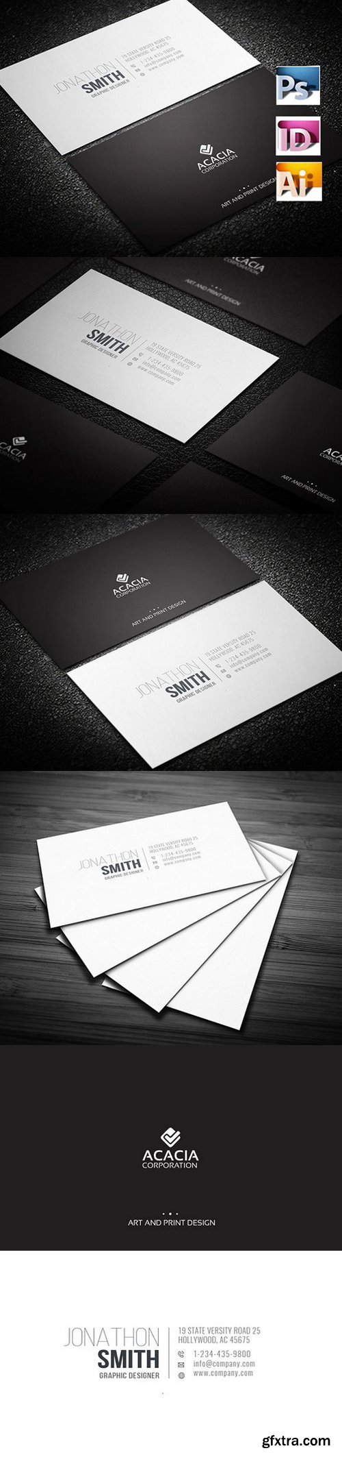 CM - Simple and Elegant Business Card 847728