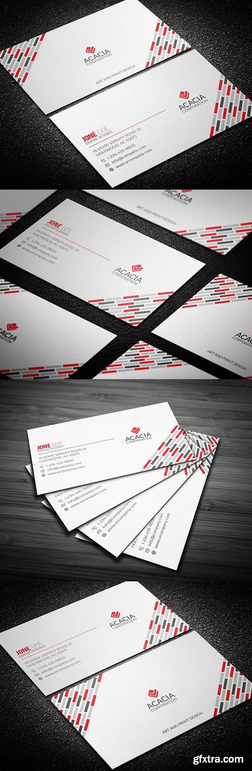 CM - Clean & Elegant Business Card 837705