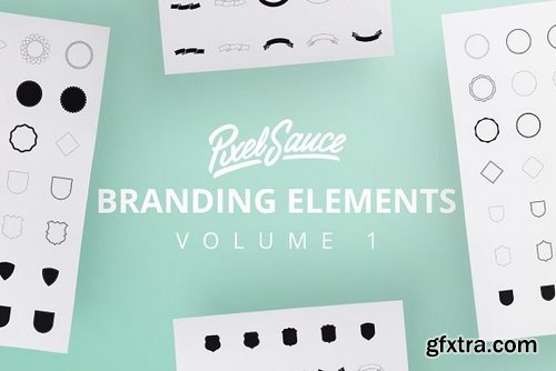 Graphicriver - 100 Branding Elements vol 01 1286592