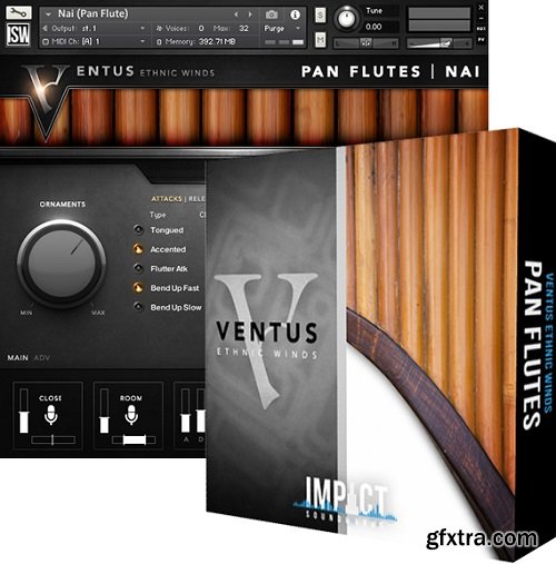 Impact Soundworks Ventus Ethnic Winds Pan Flutes KONTAKT-SYNTHiC4TE