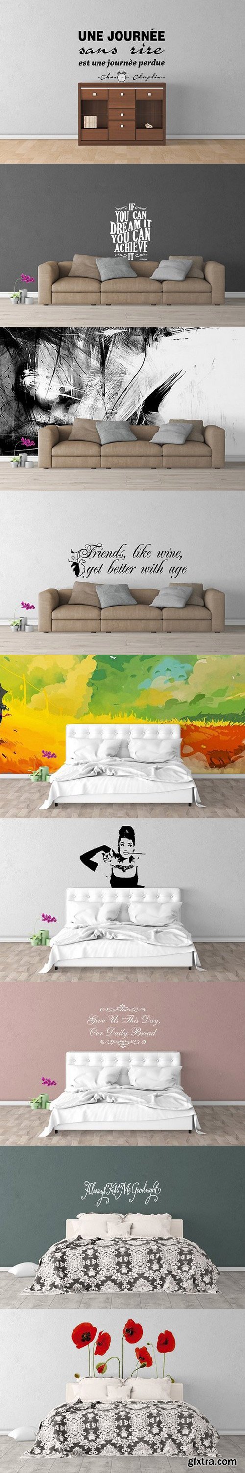 CM - Wall Art Mockups BUNDLE V42 1482384