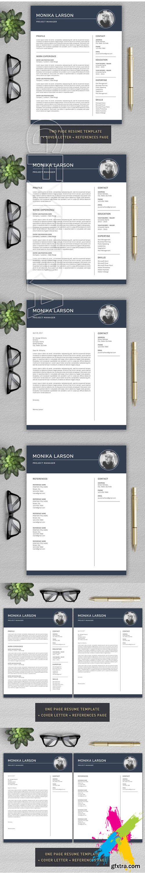 CM - Resume CV + Cover Letter 1571390