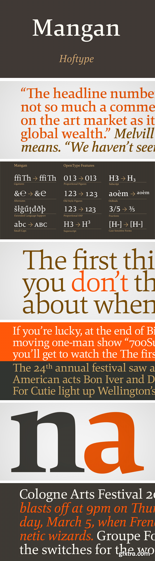 Mangan Font Family