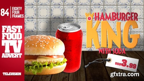 Videohive Fast Food Restaurant TV Commercial 15400349