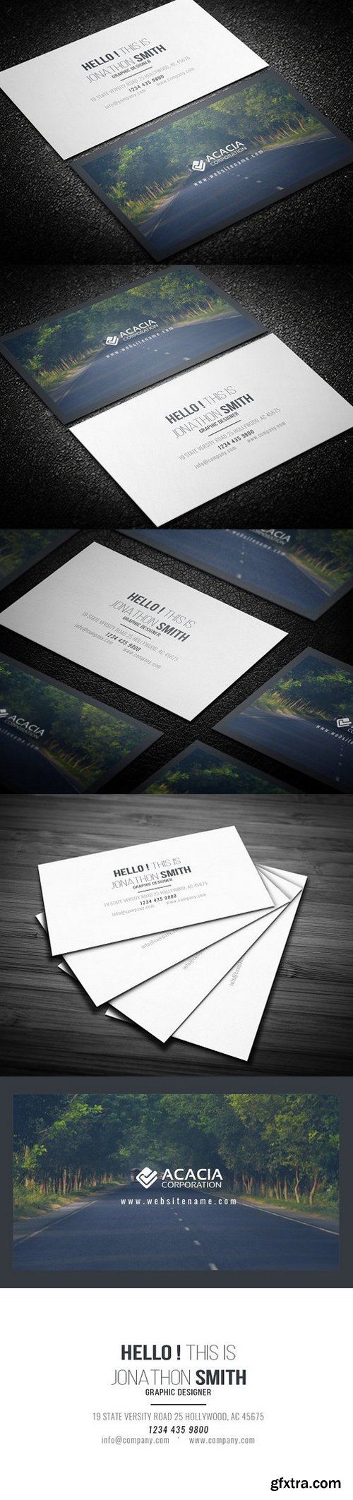 CM - Forest Business Card 896444