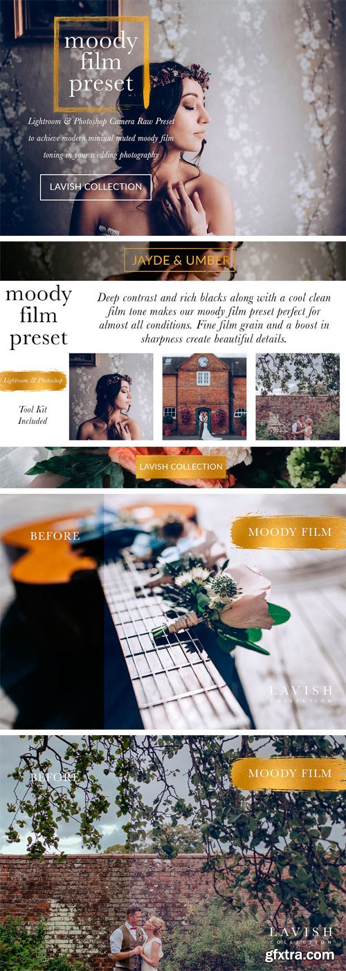 CM 1527671 - Moody Cool Film Wedding Presets