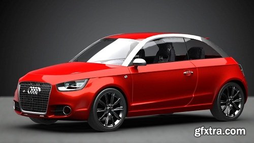 Audi A1 Metroproject Quattro Concept 3d Model