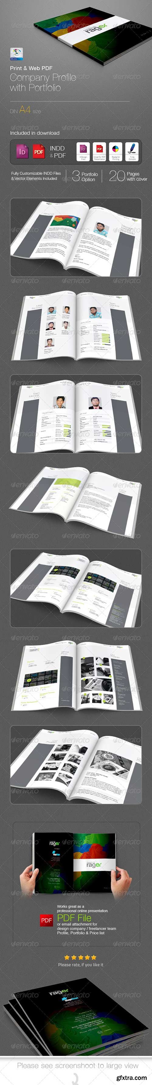 Graphicriver - Company Profile with Portfolio Booklet 5091907