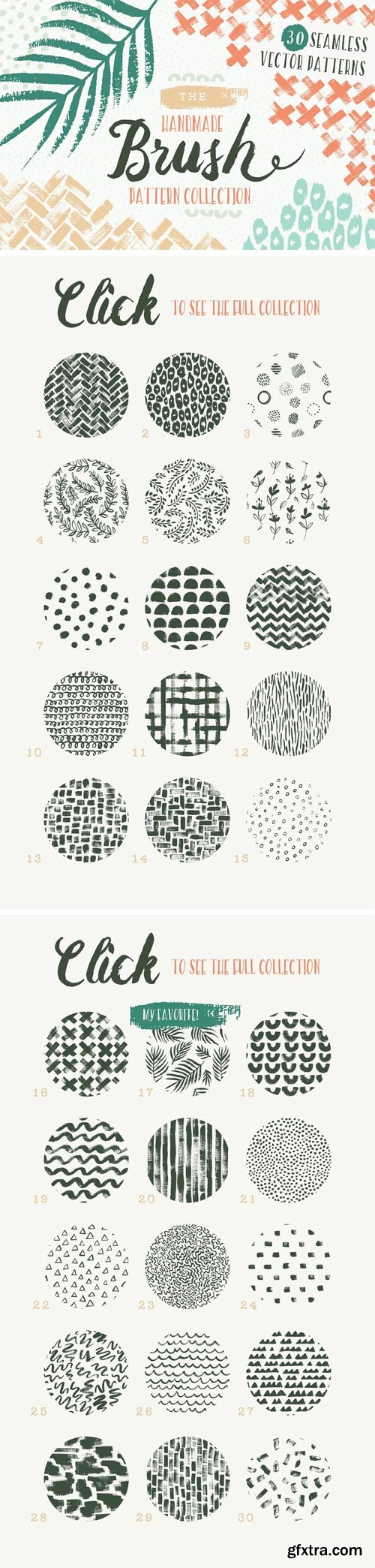 CM 1528066 - Handmade Brush Pattern Collection