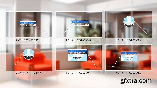 Videohive Real Estate Call Out Titles, Lower Thirds & Title Pack | HD/4K 19498549