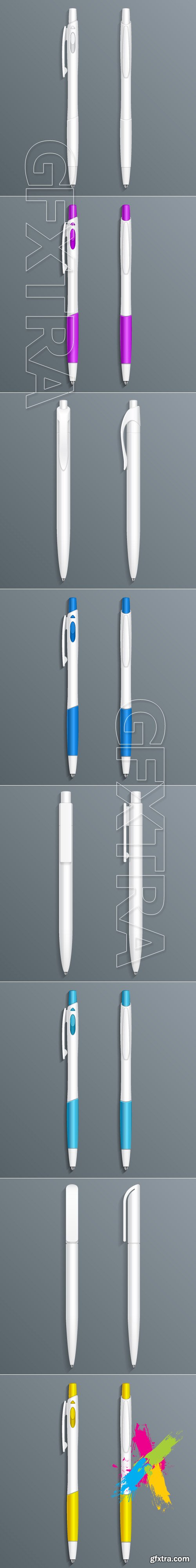 Vector Mock up Pen