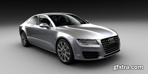 Audi A7 Sportback 3.0 TDI quattro \'2010 3d Model