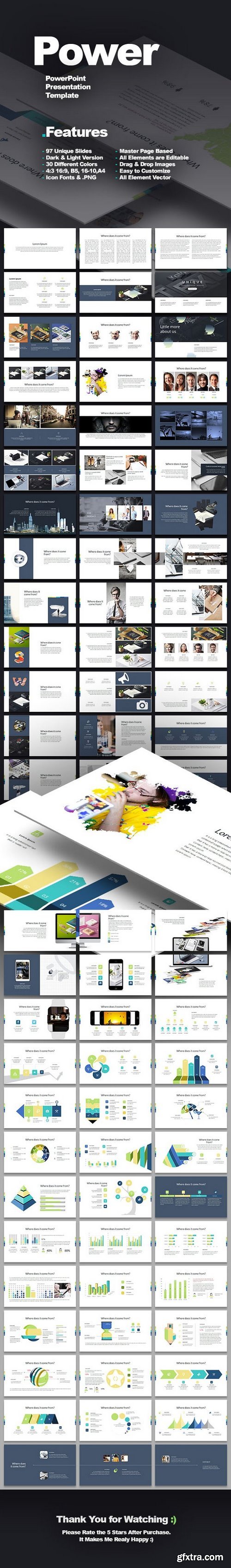 CM - Bandle 3 presentation template 1263879